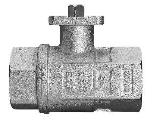 Direct Mount Brass Ball Valves - With ISO Pad