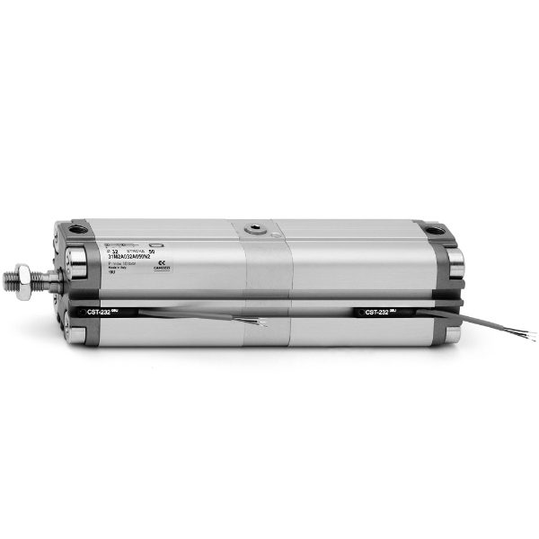 Series 31 Compact Pneumatic Cylinders (Tandem And Multi-Position Versions)