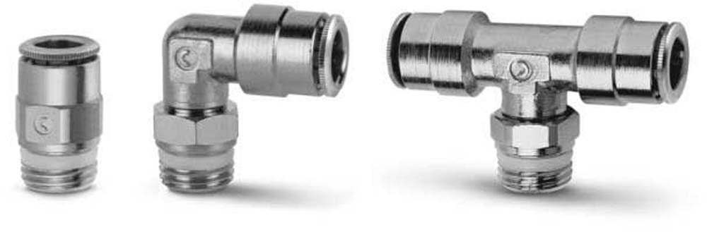 Compression Fittings | 1/2 Tube Stud Run Tee | Xtractor Depot