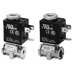 Series A Direct Operated Solenoid Valves - Threaded Body