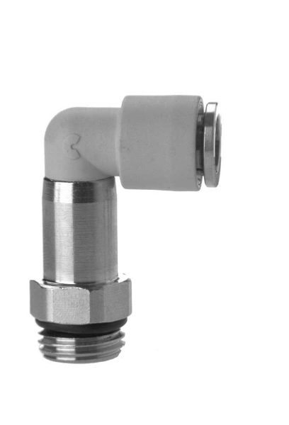 7526 Extended Swivel Elbow Plastic Push In Fitting