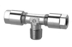1000 Fixed Branch Tee Taper Compression Fitting