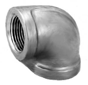 SS100 90 Degree Equal Elbow Stainless Steel Pipe Fitting