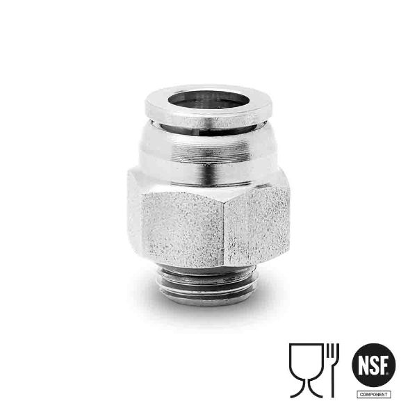 X6512 BSP Male Connector