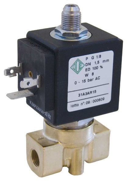 Direct Acting Industrial Solenoid Valves 3/2 NC