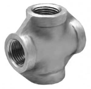 SS120 Equal Cross Stainless Steel Pipe Fitting