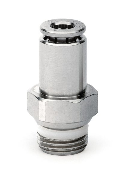 S6510 Male Stud With Self-Retaining Device Push In Fitting