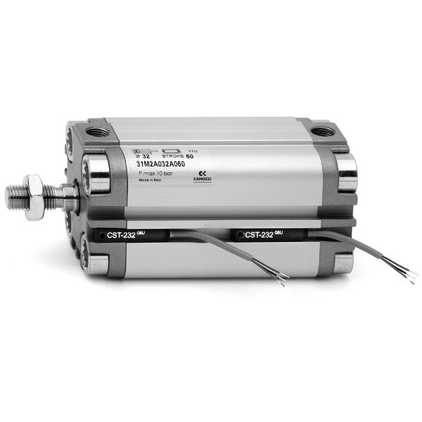Series 31 Compact Magnetic Pneumatic Cylinders  - Male and Female Rod