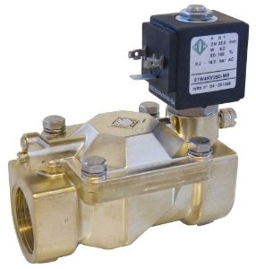 Servo Assisted Industrial Solenoid Valves 2/2 NC Or NO