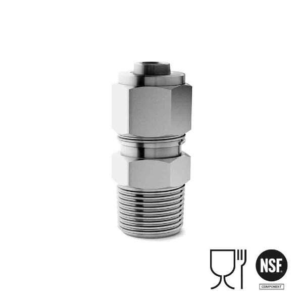 X1510 Metric BSPT Male Connector
