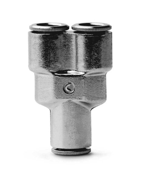 6560 Equal Tube Y Push In Fitting