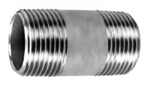 SS220 Barrel Nipple Stainless Steel Pipe Fitting