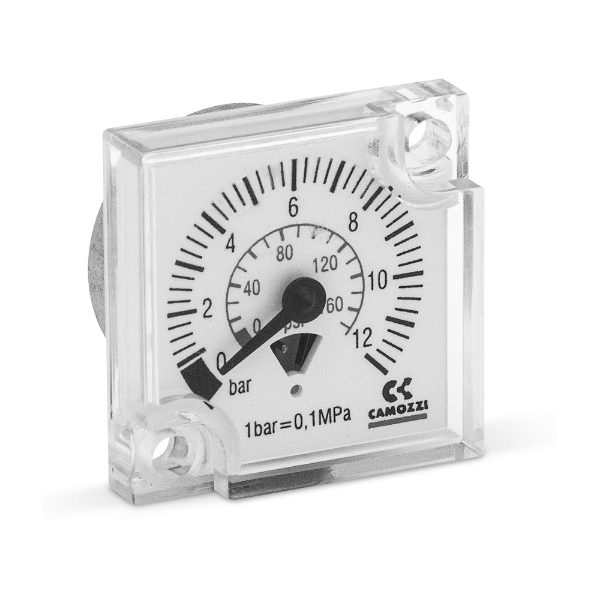 MX FRL Unit built-in pressure gauge