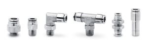 Super-Rapid Push-In Fittings in 316L Stainless Steel